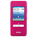 Ativa® 4.0GB Portable Media Player With Speaker, Pink