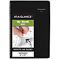 AT-A-GLANCE® DayMinder® 2027 Monthly Planner, Black, Large, 8" x 12", G4700027 1 thumbnail image