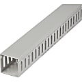 StarTech.com Cable Management Raceway w/Adhesive Tape 78in - Network Cable Hider Kit - Solid Wire Duct System - CBMWD5050 1 thumbnail image