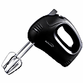 Brentwood 5-Speed Hand Mixer, 6”H x 4-1/4”W x 9”D, Black 1 thumbnail image