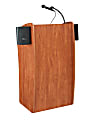 Oklahoma Sound® The Vision Lectern With Sound, Cherry
