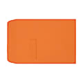 LUX #9 1/2 Open-End Window Envelopes, Top Left Window, Self-Adhesive, Mandarin, Pack Of 1,000 1 thumbnail image