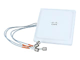 Cisco Aironet Antenna - 2.4 GHz, 5 GHz - 4 dBi - Indoor, Wireless Access PointCeiling Mount - Omni-directional - RP-TNC Connector