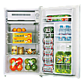 Lorell® 3.3 Cu Ft Compact Refrigerator, Light Blue/White 1 thumbnail image