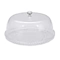 Mind Reader Cake Holder With Lid, 7-1/4"H x 10"W x 10"D, Clear 1 thumbnail image