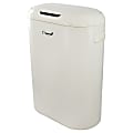 Elama 13-Gallon Plastic Automatic Sensor Hands-Free Round Top Trash Can, 25-1/4”H x 16-3/4”W x 12”D, Black 1 thumbnail image