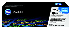 HP 125A Black Toner Cartridge, CB540A 1 thumbnail image