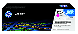 HP 125A Magenta Toner Cartridge, CB543A 1 thumbnail image