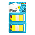 Redi-Tag Pop-Up Page Flags, 1" x 1 11/16", Yellow, Pack Of 100 Flags