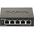 D-Link DGS-1100-05V2 Ethernet Switch - 5 Ports - Manageable - Gigabit Ethernet - 1000Base-T - 2 Layer Supported - 3.42 W Power Consumption - Twisted Pair - Desktop - Lifetime Limited Warranty