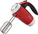 Betty Crocker 7-Speed Power Up Hand Mixer With Stand, Red
