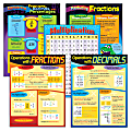 Trend Fractions & Decimals Learning Charts Combo Pack, 22" x 17", General Mathematics, Set Of 5 Charts 1 thumbnail image