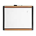 U Brands PINIT Magnetic Dry-Erase Board, 20" X 16", Black Frame (426U00-01) 1 thumbnail image