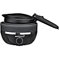 Brentwood KT-1508BK Dual Voltage 120/220v 0.8L Collapsible Travel Kettle, Black - 800 W - 27.05 fl oz - Black