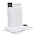 Custom 1-Color Post-it® Notes, 4" x 6", 50 Sheets Per Pad, Assorted Colors, Pack Of 8 Pads