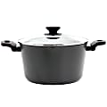 Oster Kingsway 5.5-Quart Aluminum Nonstick Dutch Oven With Lid, Black 1 thumbnail image
