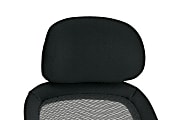 Office Star™ 5540 Space Seating Headrest For 335-37N1P3 And 335-77N1P3, 13-1/2"H x 15"W x 8"D, Black