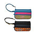 Inkology Wristlet Pencil Pouches, Assorted Colors, Pack Of 6 Pouches