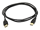 Ergotron 6-ft. USB 2.0 Extension Cable - 6 ft USB Data Transfer Cable - First End: 1x USB 2.0 Type A - 97747 1 thumbnail image