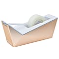 Scotch® Desktop Facet Tape Dispenser, Copper