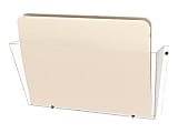 Deflecto DocuPocket - Wall file pocket - for Legal (8.5 in x 14 in) - clear 1 thumbnail image