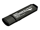 Kanguru Defender Elite30 Hardware Encrypted Secure SuperSpeed USB 3.0 Flash Drive, 64GB 1 thumbnail image