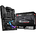 MSI MPG B550 GAMING PLUS Desktop Motherboard - AMD B550 Chipset - Socket AM4 - ATX - 128 GB DDR4 SDRAM Maximum RAM - B550GPLUS 1 thumbnail image