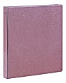 Office Depot® Brand Fashion 3-Ring Binder, 1" Round Rings, Light Pink Glitter 1 thumbnail image