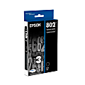 Epson® 802 DuraBrite® Ultra Black Ink Cartridge, T802120-S 1 thumbnail image