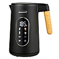 Brentwood® KT-2014DBK 1,100-Watt 1.7 L Cordless Cool-Touch Digital Electric Kettle with Stainless Steel Interior, Black 1 thumbnail image