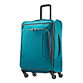 American Tourister® 4 KIX Rolling Spinner, 24 1/4"H x 17"W x 9 1/2"D, Teal
