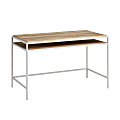 Sauder® Nova Loft 49”W Writing Desk With Shelf, Kiln Acacia