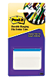 Post-it® Durable Hanging File Folder Tabs, Angled Lined, 2" x 1 1/2", Blue, Pack Of 50 1 thumbnail image