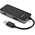 StarTech.com USB 3.0 to HDMI and VGA Adapter -4K/1080p USB Type A Dual Monitor Multiport Display Adapter Converter -External Graphics Card 1 thumbnail image