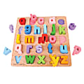 Bigjigs Toys Ltd. Chunky Alphabet Puzzle, 1-1/2"H x 11"W x 11"D, Lowercase, Grade Pre-K To 1 1 thumbnail image