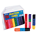Learning Resources® Fraction Tower® Fraction Cubes, 1" x 5", Grades 1 - 9, Pack Of 51