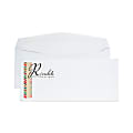 Gummed Seal, Standard Business Envelopes,  3-7/8" x 8-7/8", Full-Color, Custom #9, Box Of 500