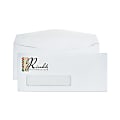 Custom #9, Full-Color, Single Window Business Envelopes, 3-7/8" x 8-7/8", White Wove, Box of 500 1 thumbnail image