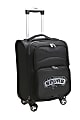 Denco ABS Upright Rolling Carry-On Luggage, 21"H x 13"W x 9"D, San Antonio Spurs, Black