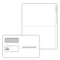 ComplyRight™ 1099 Tax Forms Set, Blank Forms with Envelopes, 2-Up, 8-1/2" x 11", Pack Of 50 1 thumbnail image
