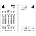 AT-A-GLANCE® 2027 Financial Daily Desk Calendar Refill, Standard, 3 1/2" x 6" 1 thumbnail image