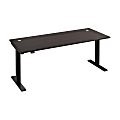 Bush® Business Furniture Move 40 Series Electric 72"W x 30"D Electric Height-Adjustable Standing Desk, Storm Gray/Black, Standard Delivery 1 thumbnail image
