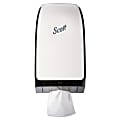 Scott® Hygienic Bathroom Tissue Dispenser, White, 1 Dispenser