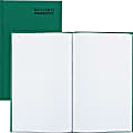 Rediform® Emerald Series Account Book, 7 1/4" x 12 1/4", 150 Sheets, 50% Recycled, Green