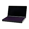 Extra Large Rubber Stamp Pad, 4-3/8" x 7-3/8", Violet Ink 1 thumbnail image