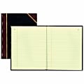 Rediform Texhide Cover Record Books with Margin - 300 Sheet(s) - Thread Sewn - 11.25 Rediform Texhide Cover Record Books with Margin - 300 Sheet(s) - Thread Sewn - 11.25