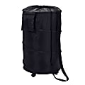 Honey-Can-Do Rolling Pop-Up Hamper, 28", Black 1 thumbnail image