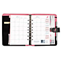 Day-Timer® Pink Ribbon Organizer Starter Set, Microfiber, 5 1/2" x 8 1/2" 1 thumbnail image
