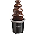 Nostalgia CFF990BS 4-Tier Stainless Steel Chocolate Fondue Fountain, Silver 1 thumbnail image