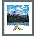 Amanti Art Rectangular Wood Picture Frame, 22” x 26” With Mat, Dixie Gray Rustic 1 thumbnail image